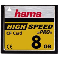 Hama HighSpeed Pro CompactFlash 8GB 200X (00090972) Hama HighSpeed Pro CompactFlash 8GB 200X (00090972)